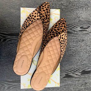 Birdies Leopard Print Flats